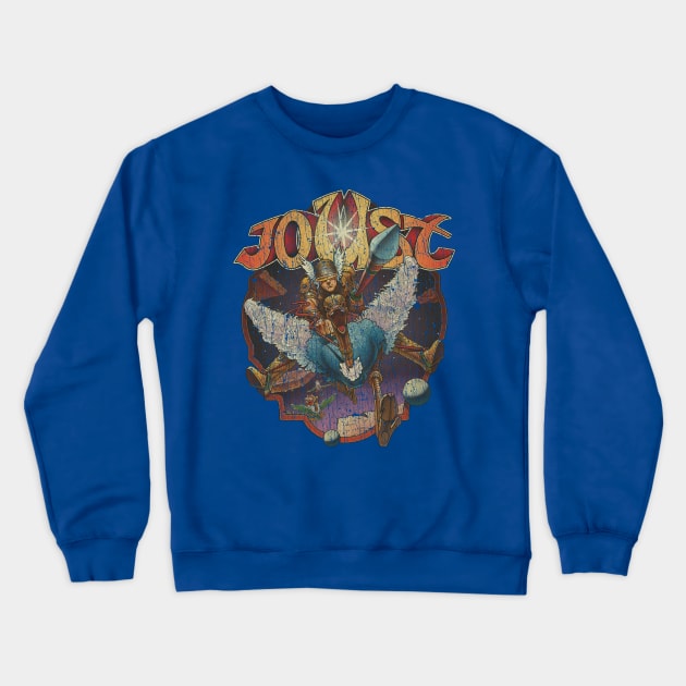 Joust Attack 1982 Crewneck Sweatshirt by JCD666